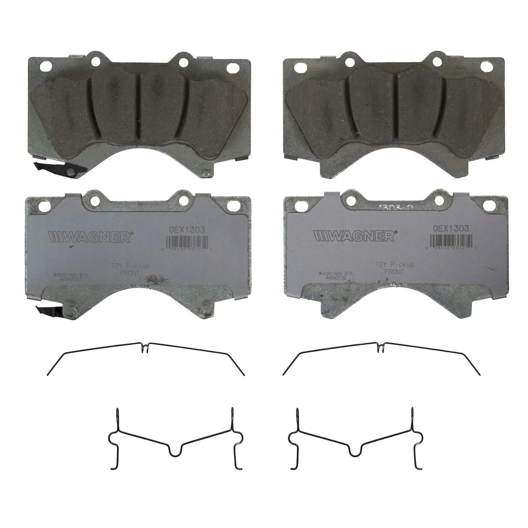 OEX1303 – WAGNER BRAKE Brake Pad, OE Replacement Premium Low-Copper Ceramic